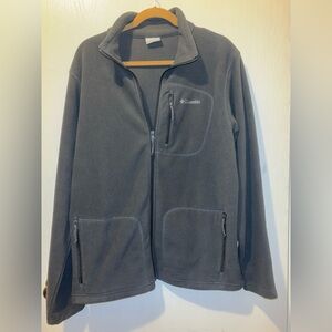 Women’s Columbia Gray Fleece Zip Up Jacket